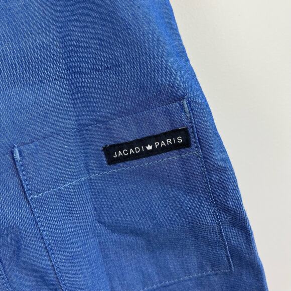 Jacadi Paris Chambray Blue Shortalls 6 Months NWT - Picture 7 of 7